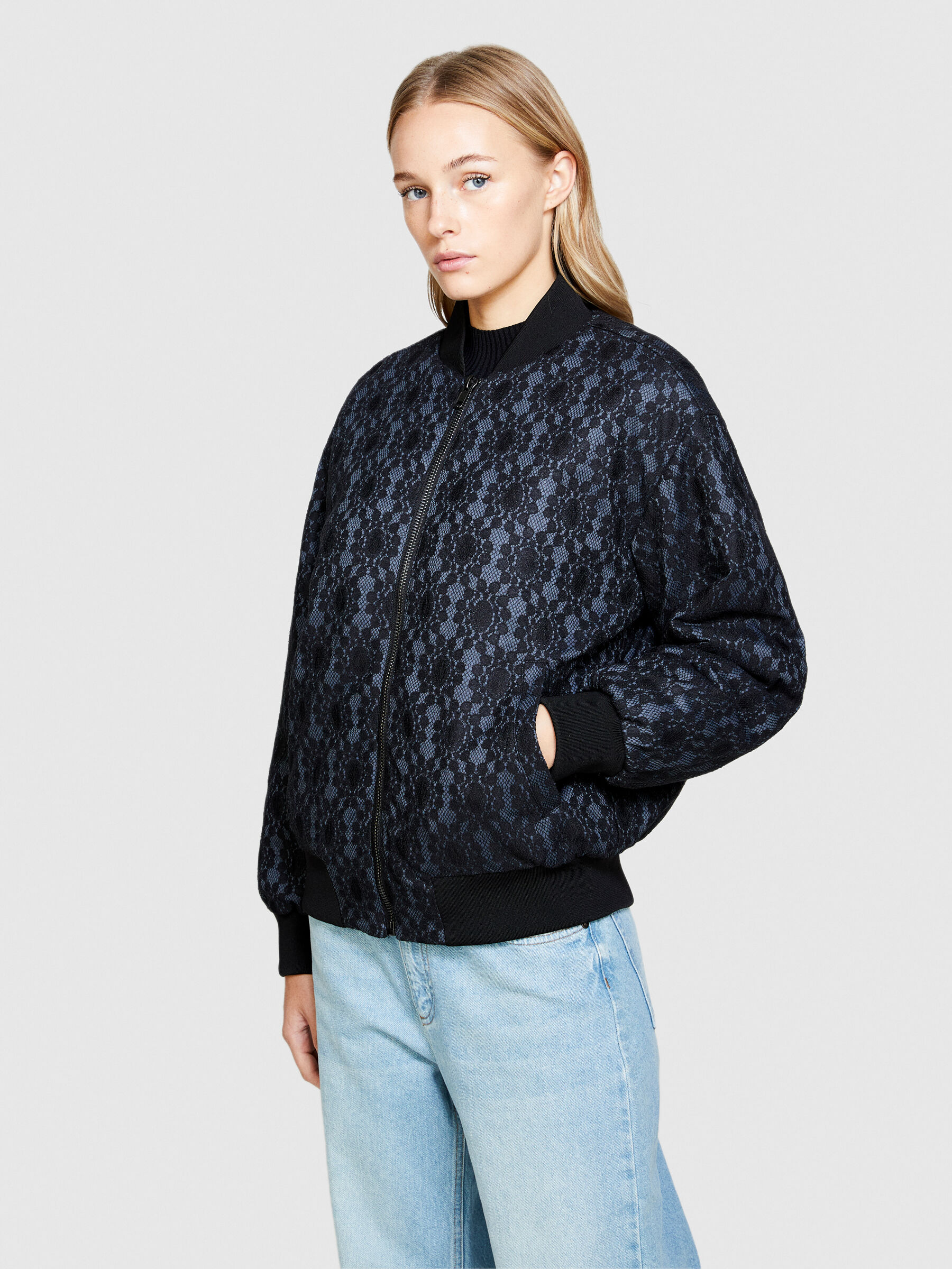 Bombers femme dentelle clearance