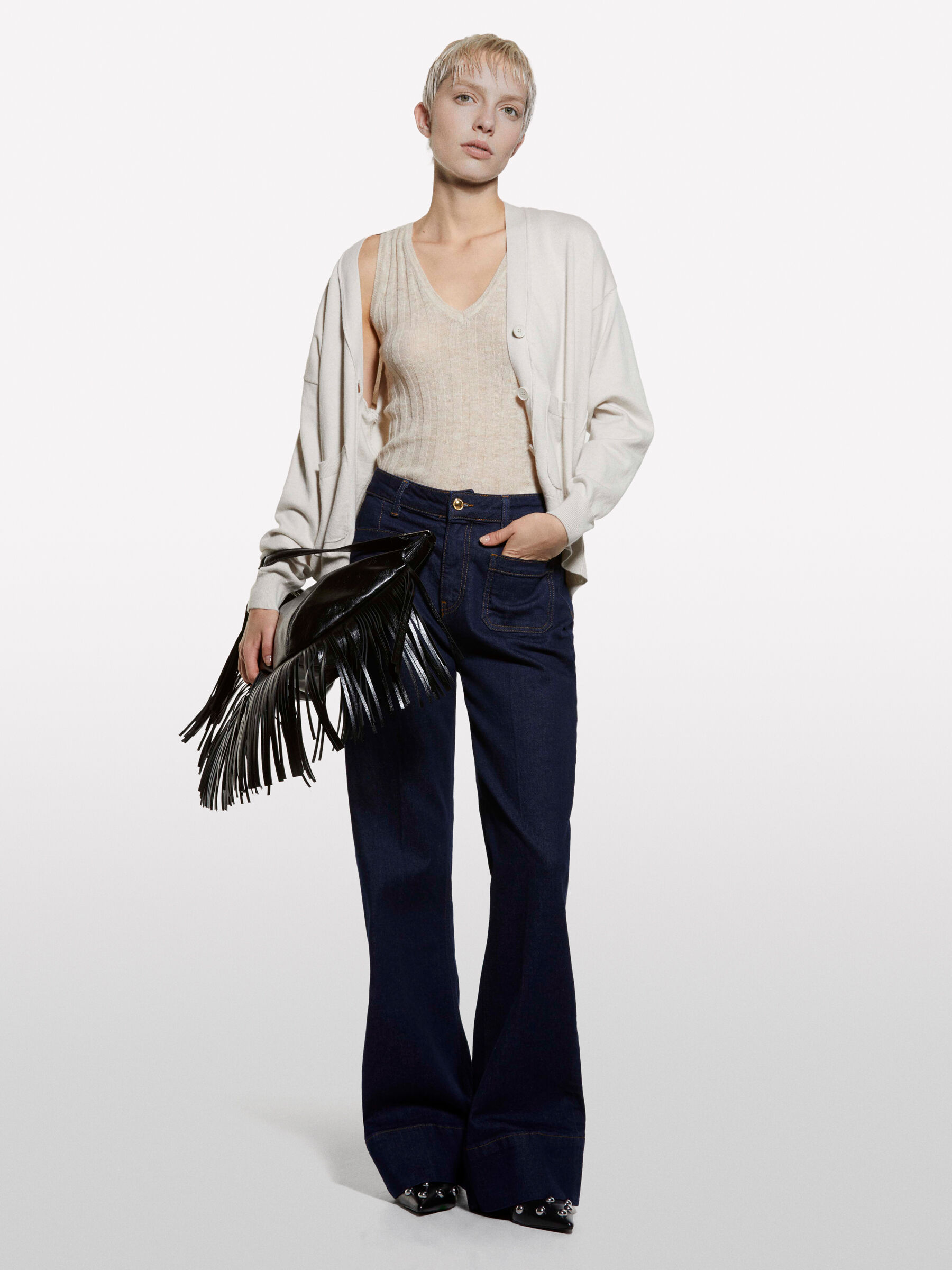 L/S CARDIGAN Femme image number null