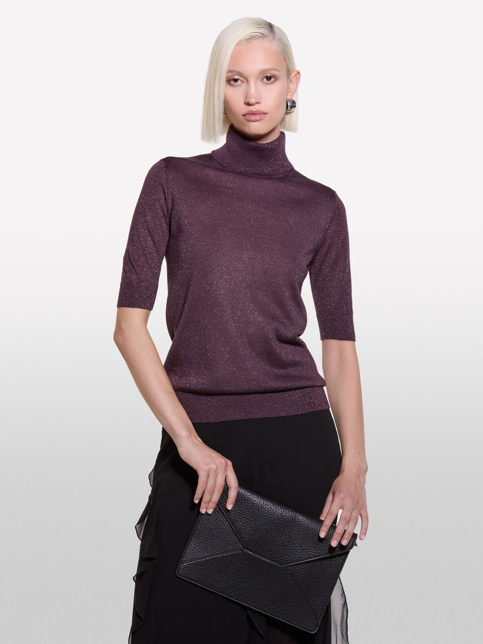 TURTLE NECK SWEATER Femme image number null