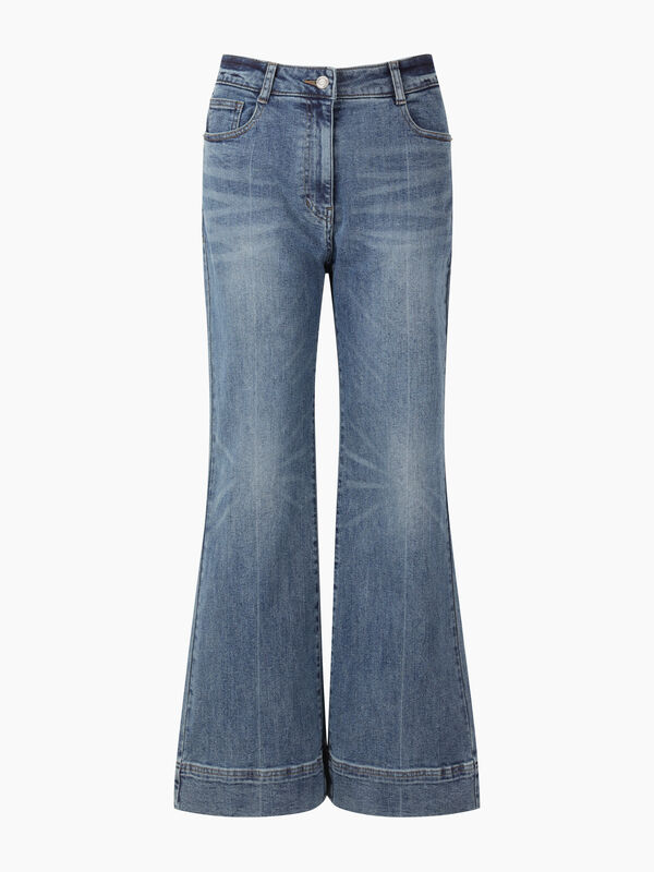 jeans &eacute;vas&eacute;s - sisley k jeans flare & bootcut | Sisley K