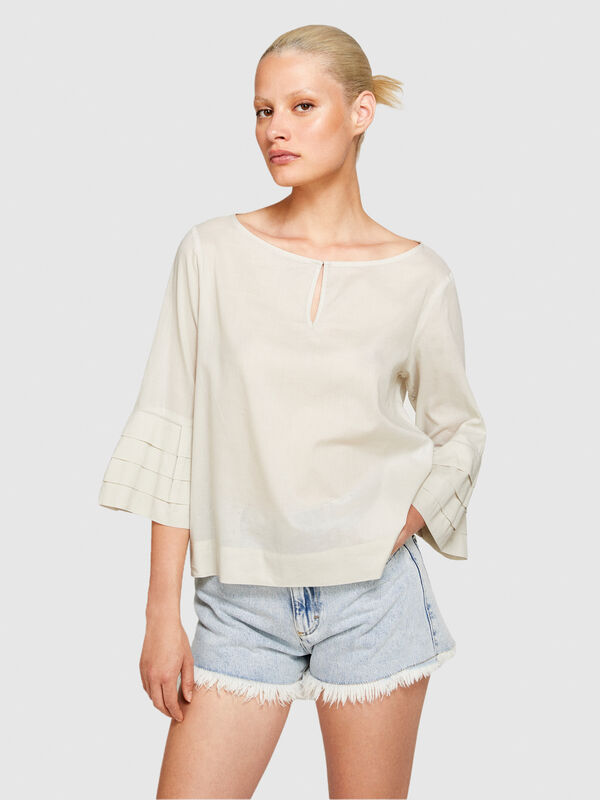 Blouse caftan - blouses pour femme | Sisley