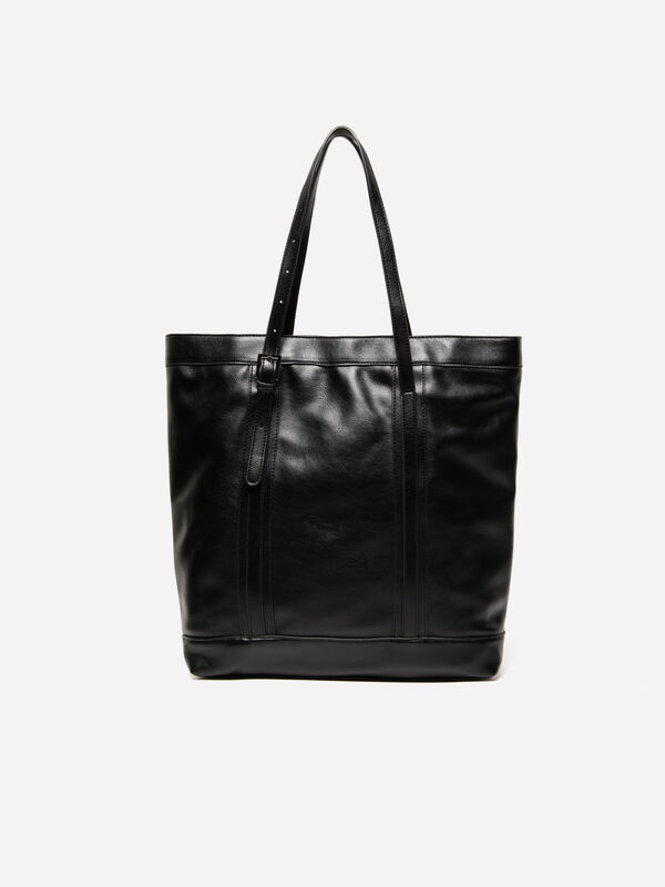 Sac cabas noir - sacs cabas pour femme | Sisley