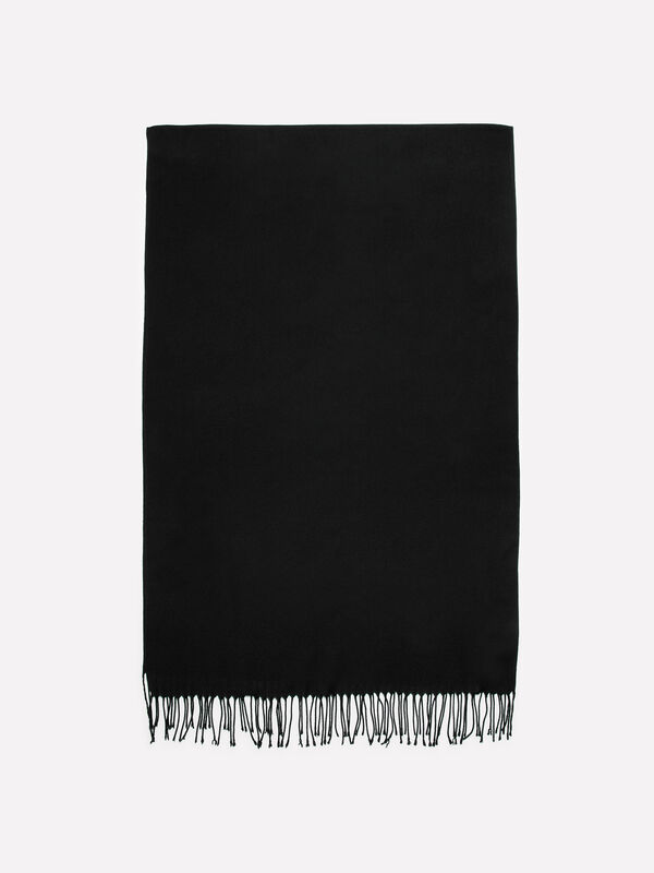 Écharpe noire - écharpes et foulards pour homme | Sisley