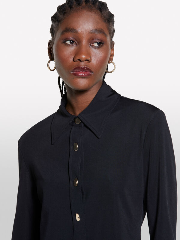 Black shirt - chemises pour femme | Sisley