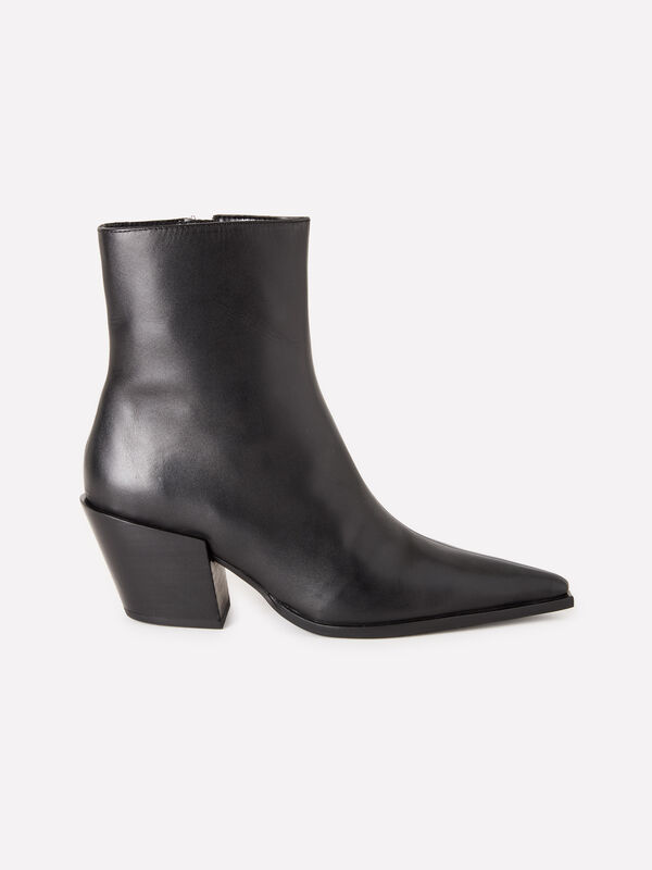 Bottines 100% cuir - bottes et bottines pour femme | Sisley