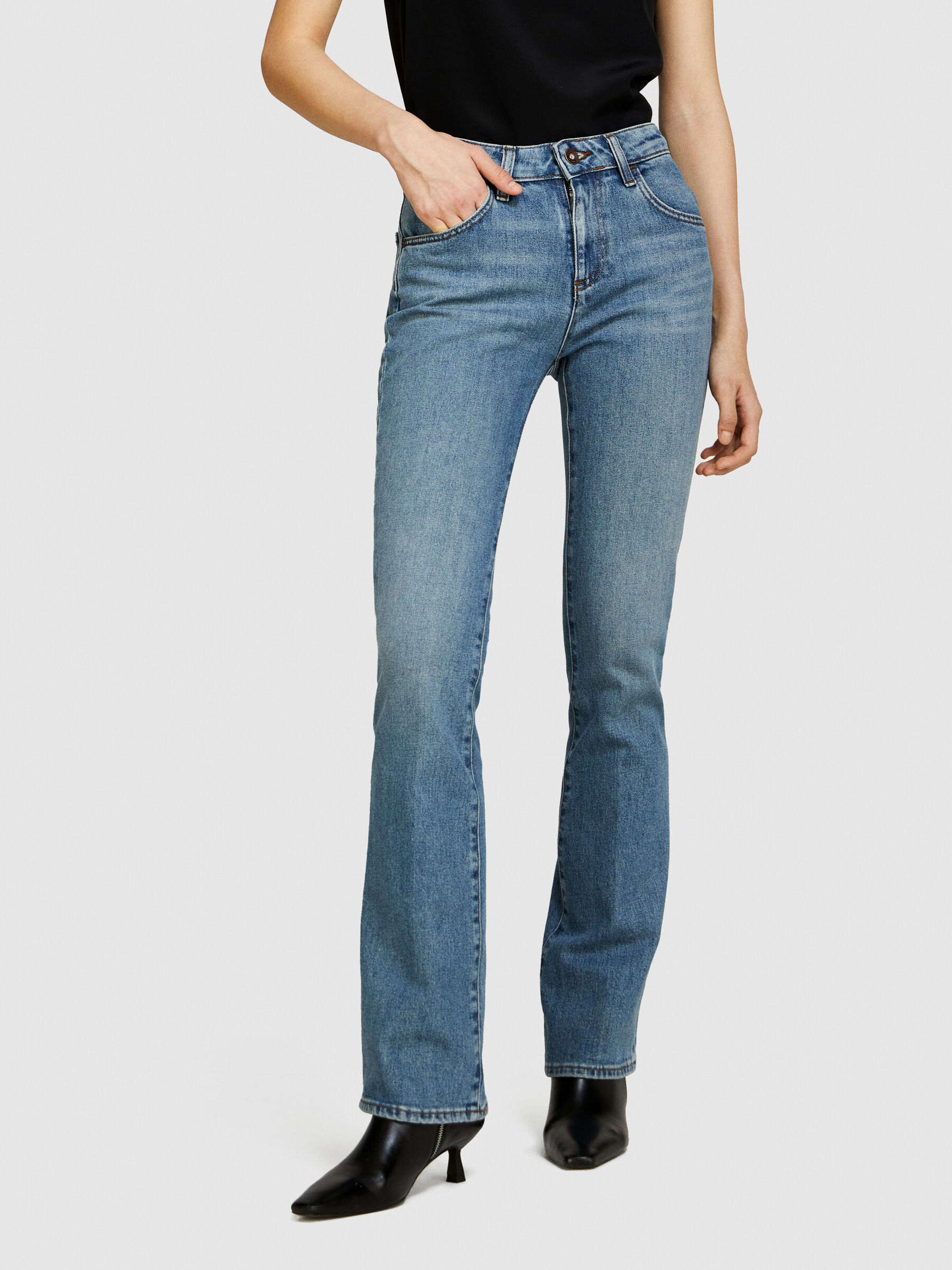 Jeans hotsell femme evase