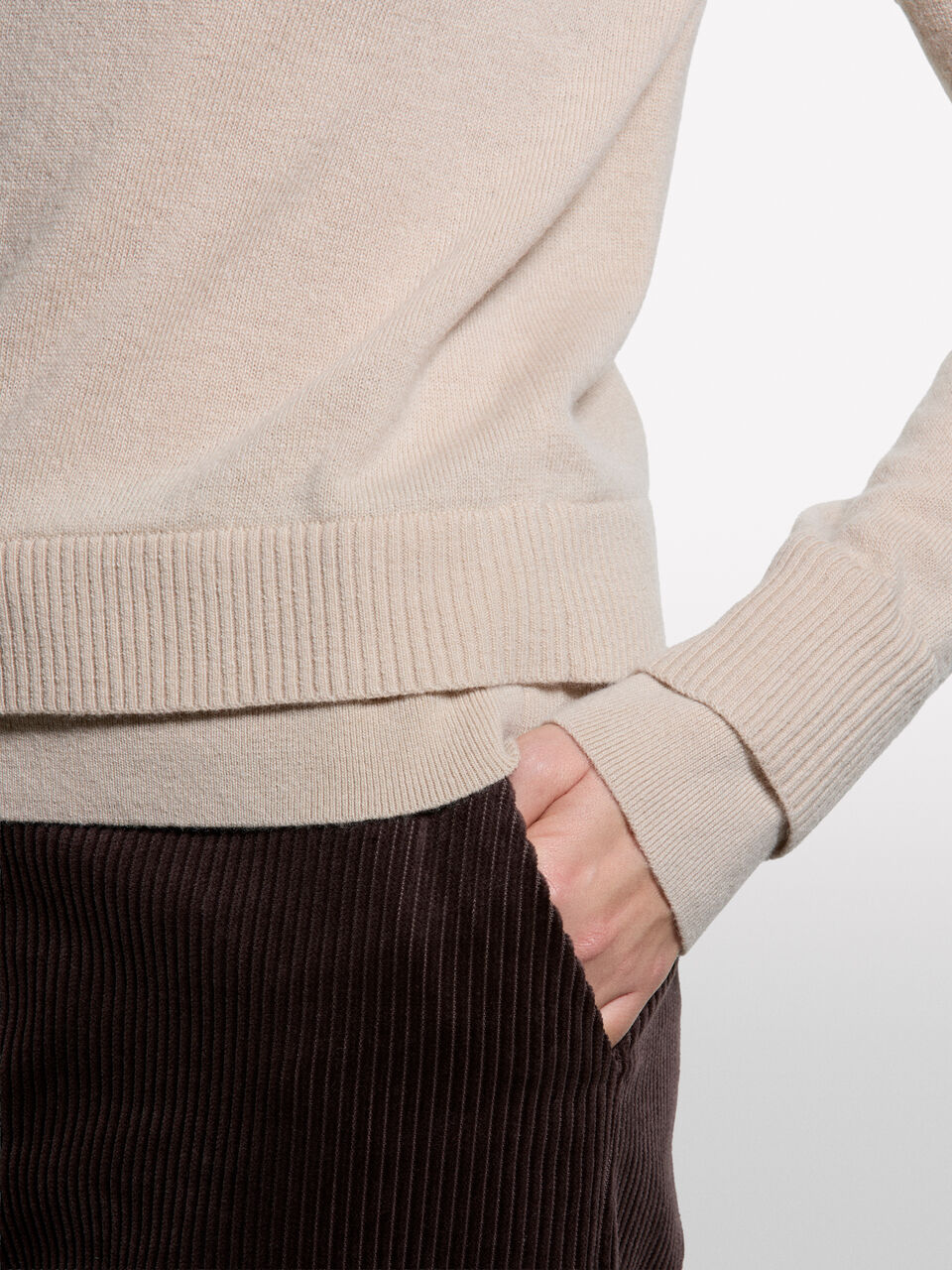 TURTLE NECK SWEATER Femme image number null