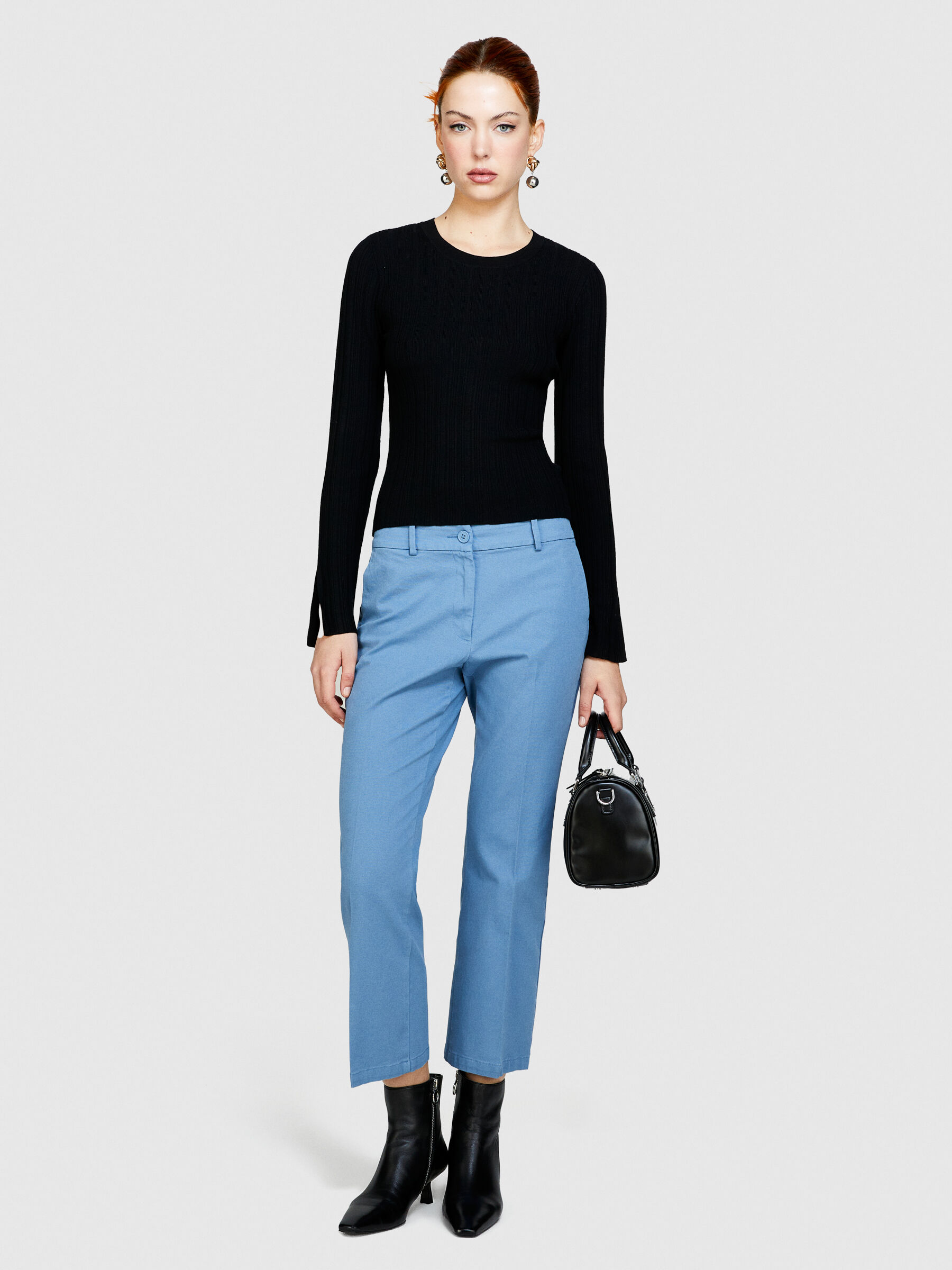 Pantalon trompette hot sale