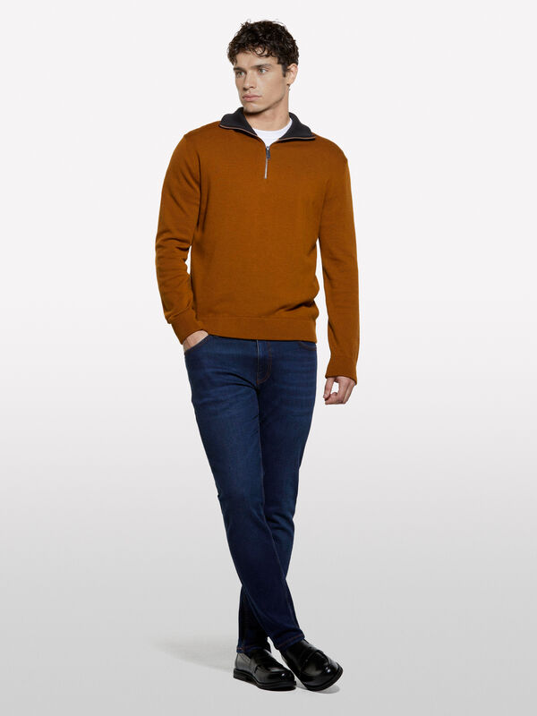 Jean Style 73 skinny bleu Jean Style 73 skinny bleu - jeans coupe skinny pour homme | Sisley