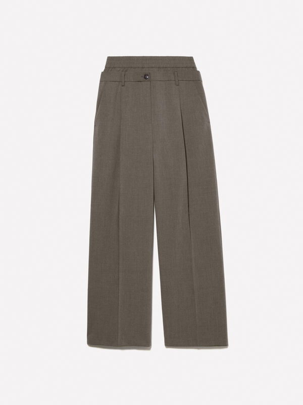 TROUSERS - pantalons palazzo pour femme | Sisley