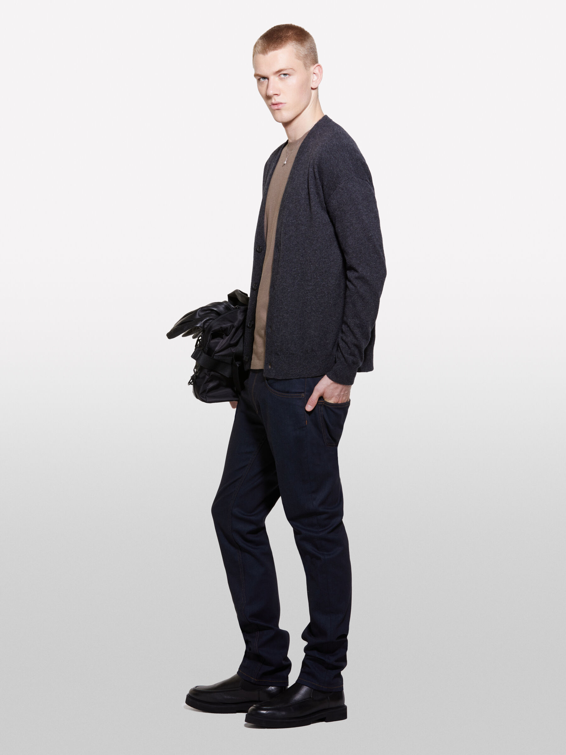 L/S CARDIGAN Homme image number null