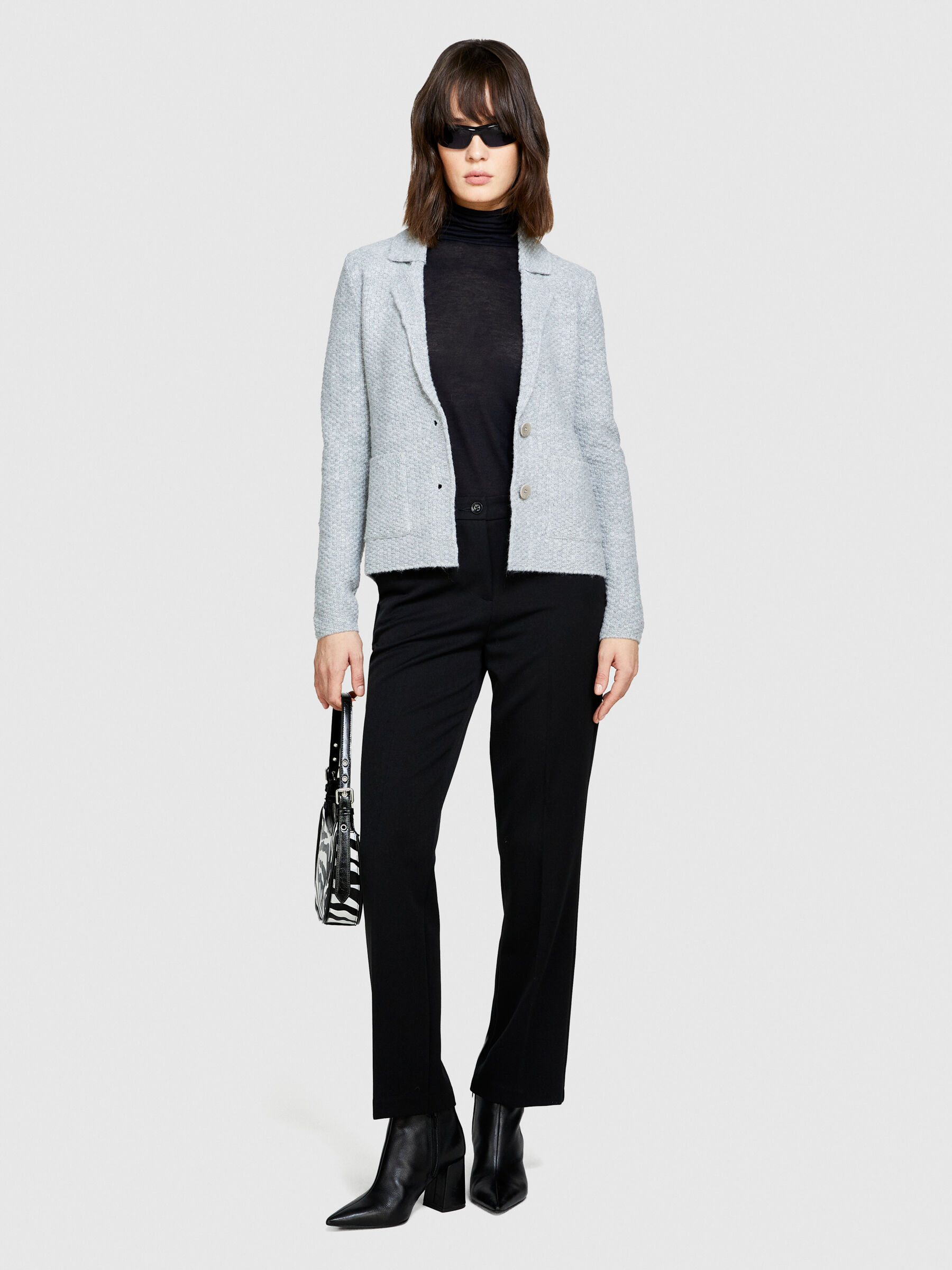 Blazer maille femme new arrivals