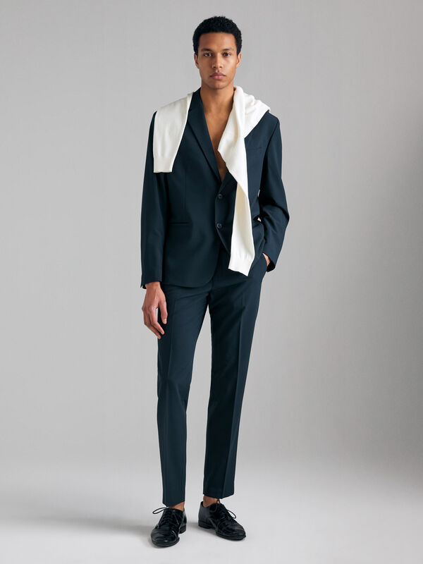 Blazer coupe ajust&eacute;e et confortable - blazers pour homme | Sisley