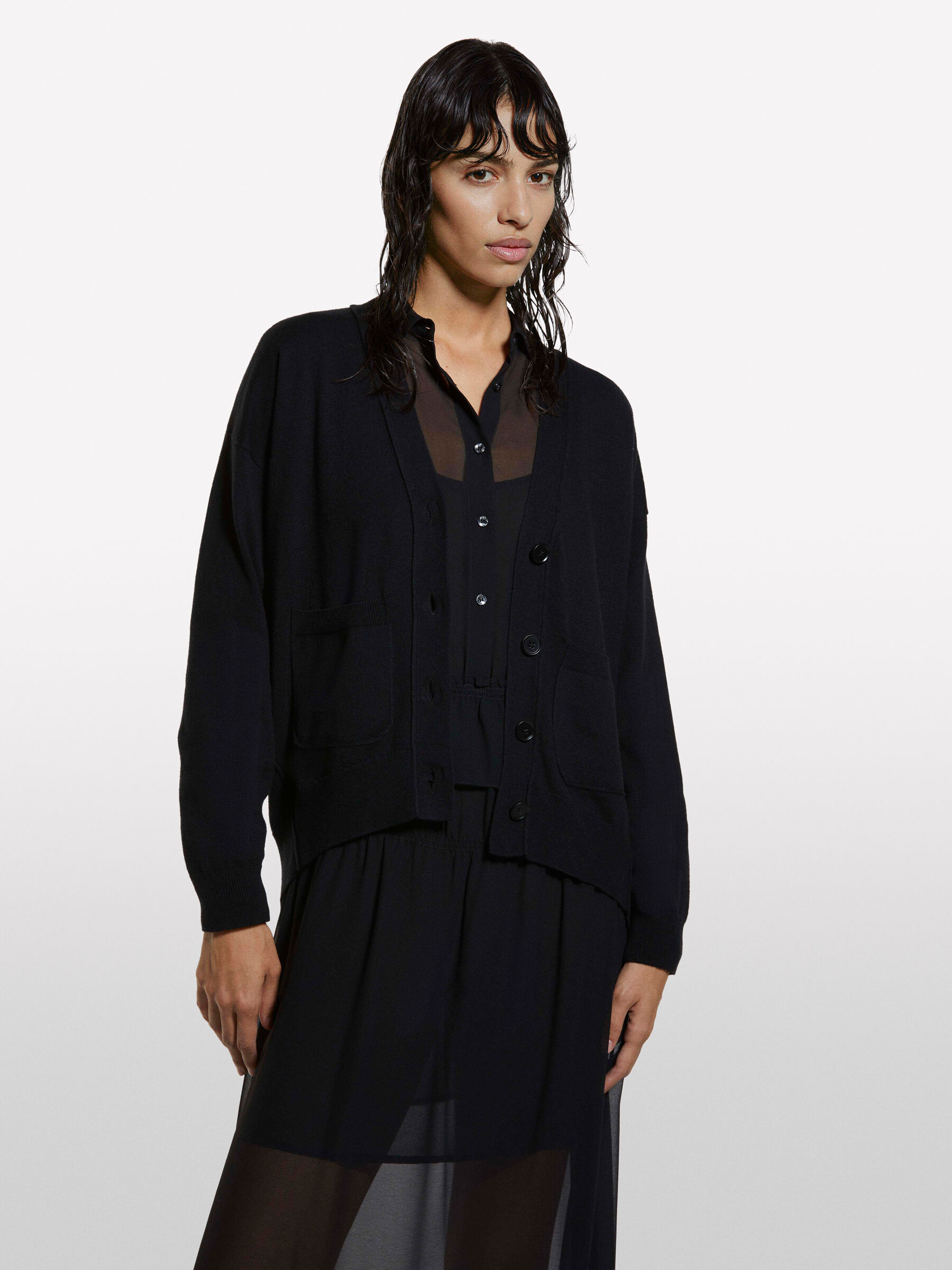 L/S CARDIGAN Femme image number null