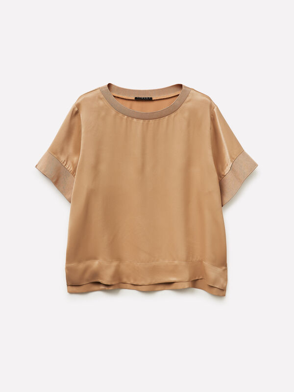 Chemisier en satin - blouses pour femme | Sisley