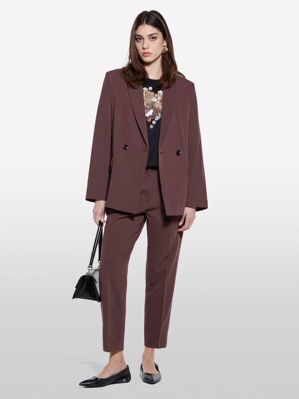 Jogging marron - pantalons de jogging pour femme | Sisley
