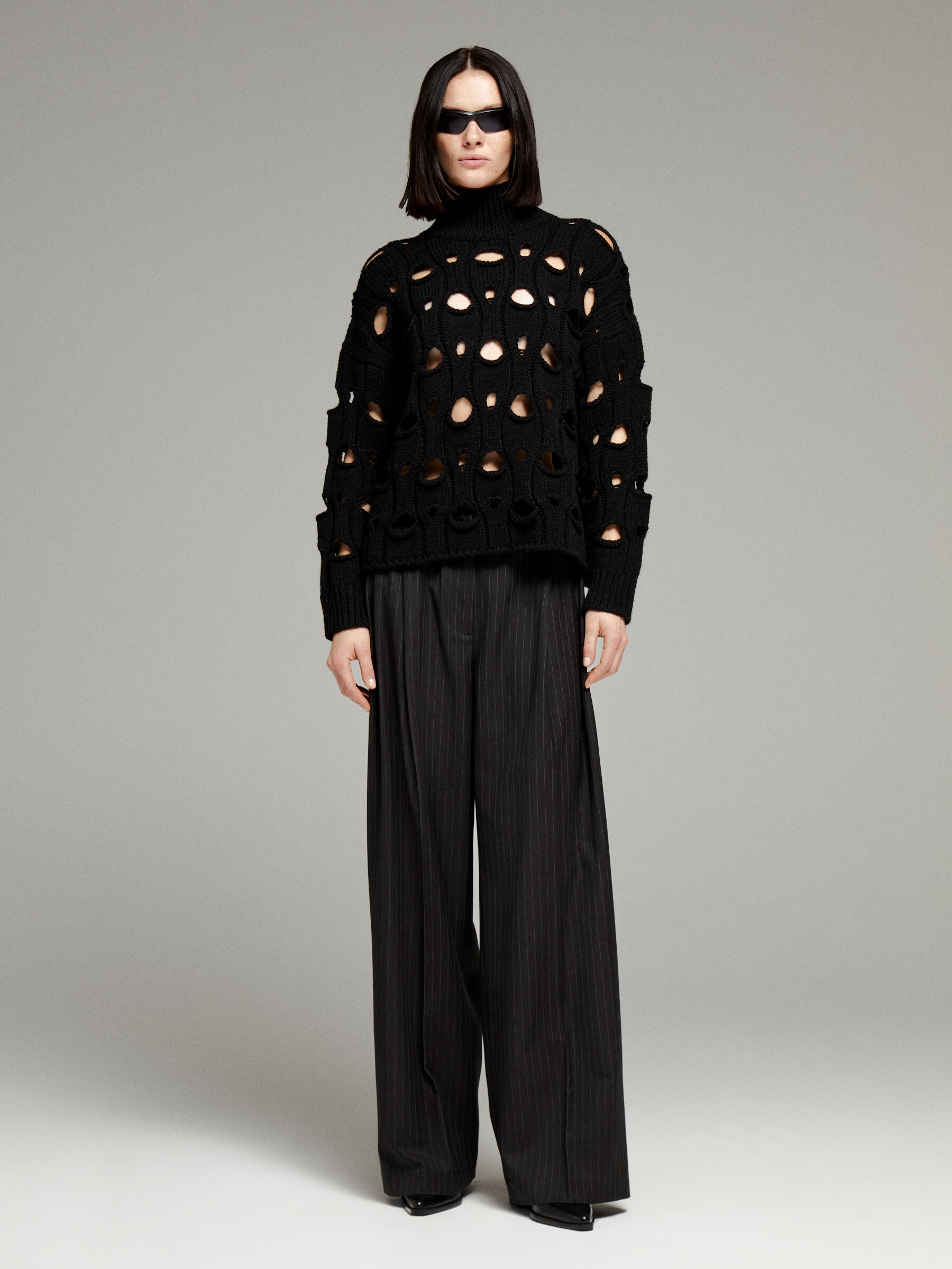 TURTLE NECK SWEATER Femme image number null