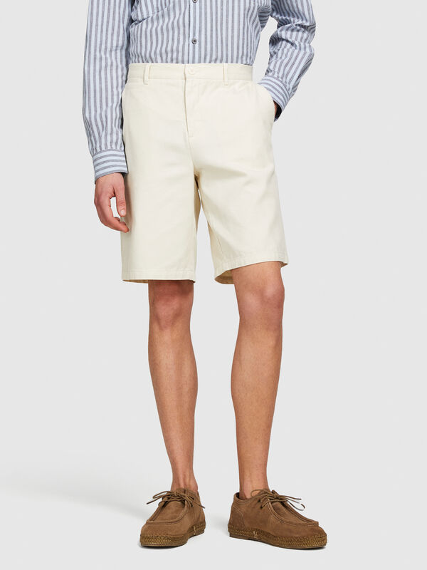 Bermuda slim coupe confort - shorts pour homme | Sisley