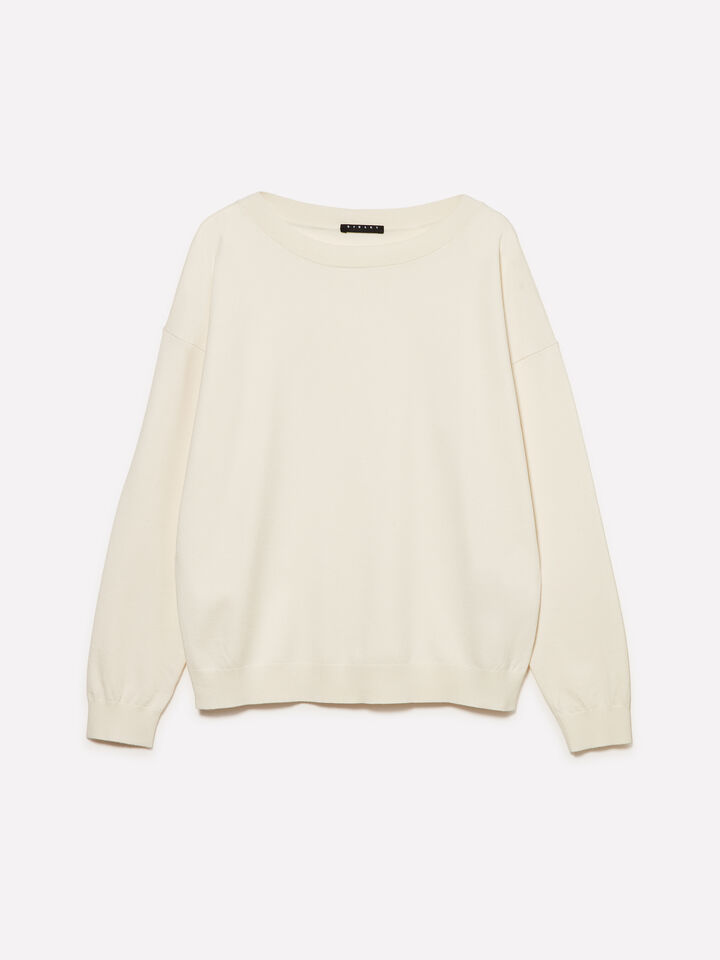 BOAT-NECK SWEAT.L/S Femme
