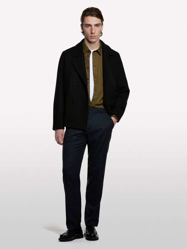 Chemise &agrave; poche - chemises regular pour homme | Sisley