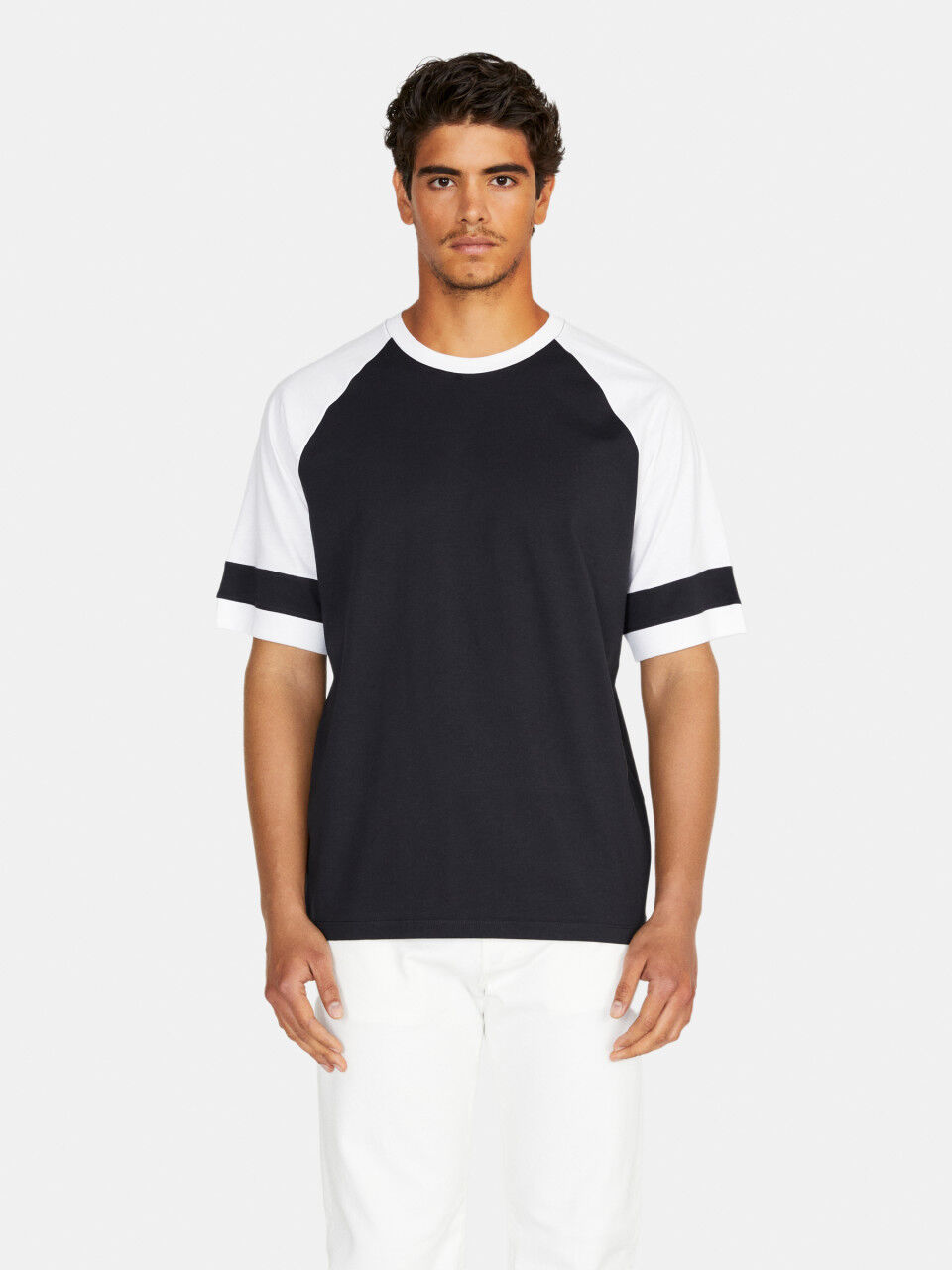 T-shirt color block