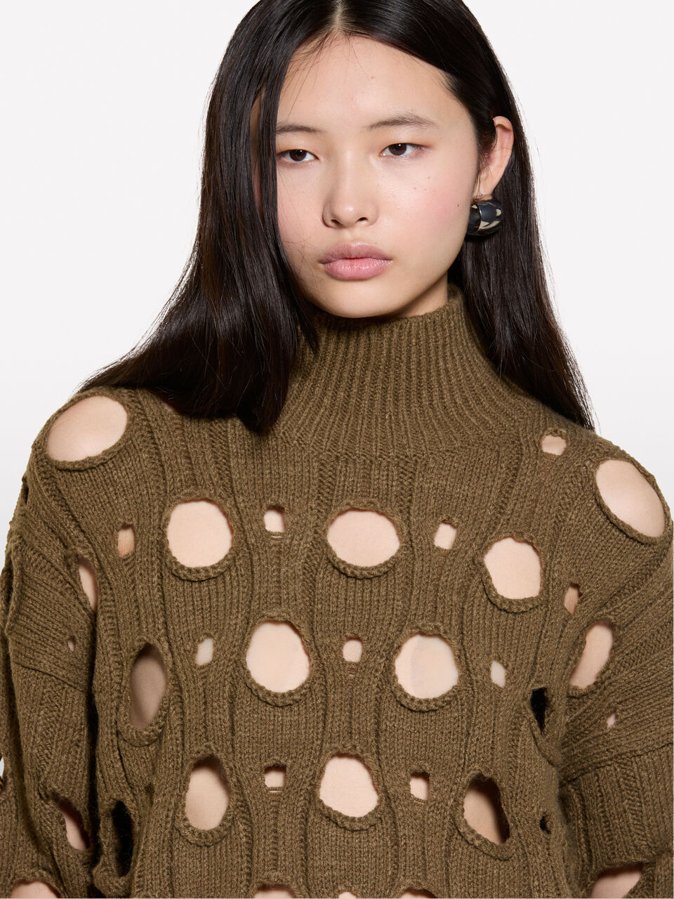 TURTLE NECK SWEATER Femme image number null