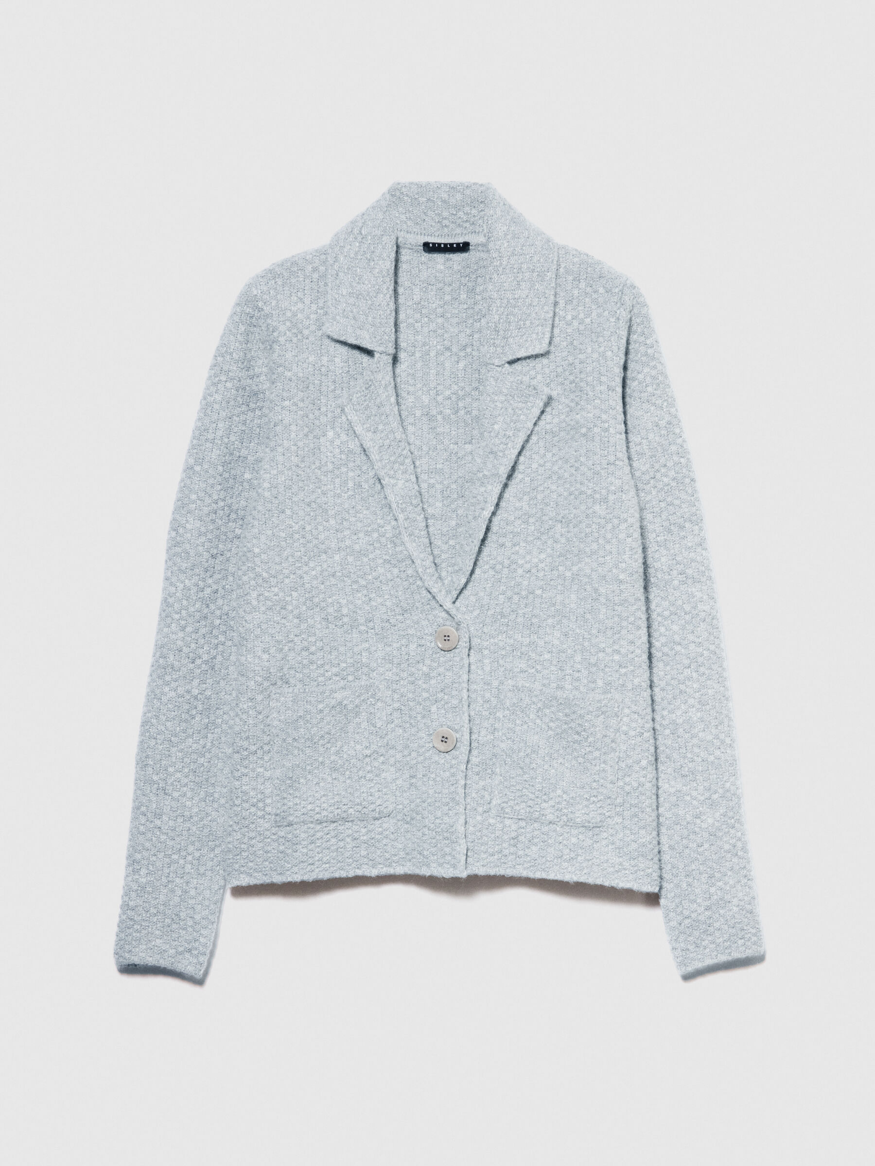 Blazer en maille femme best sale