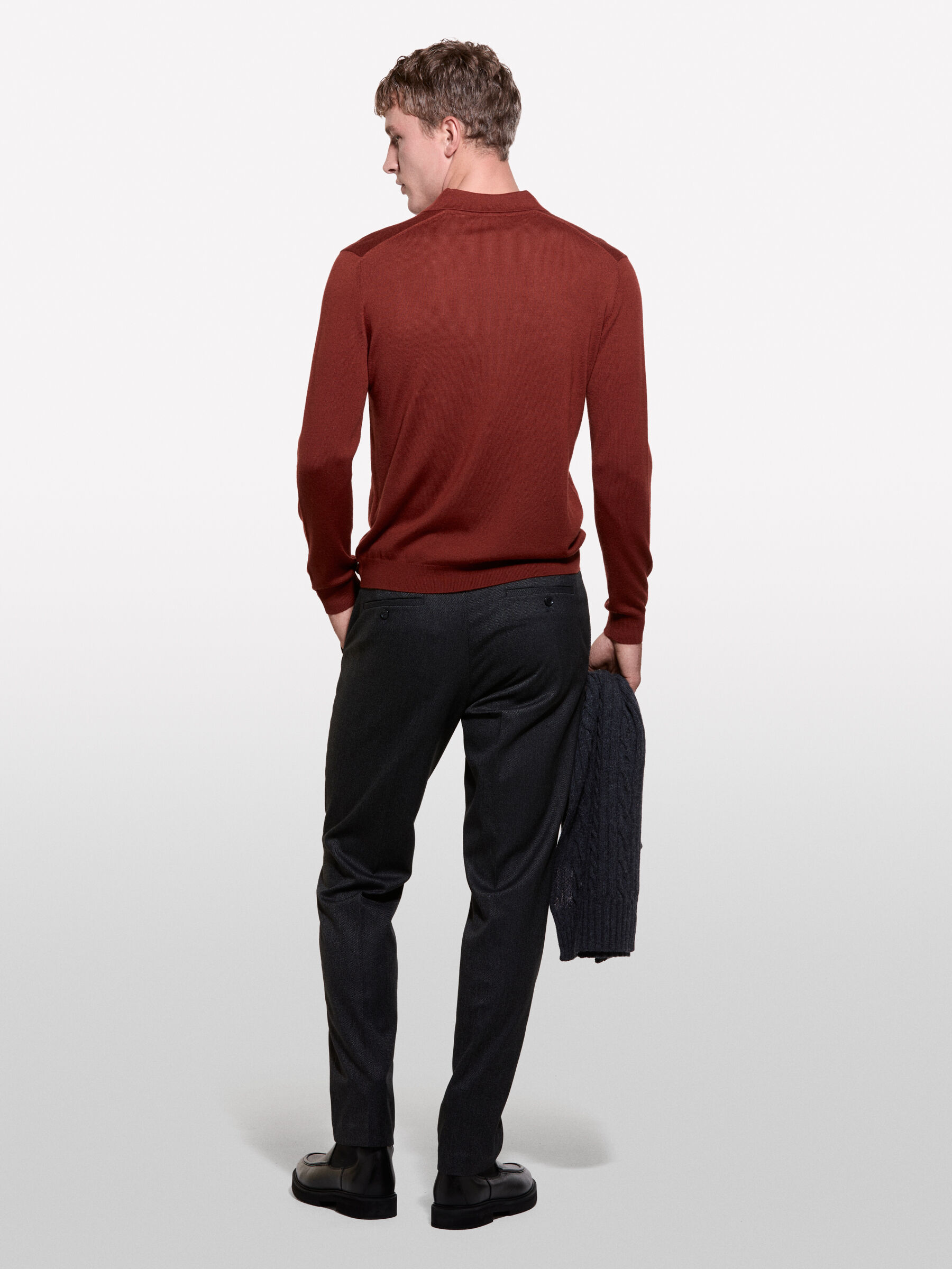 L/S POLO SHIRT Homme image number null