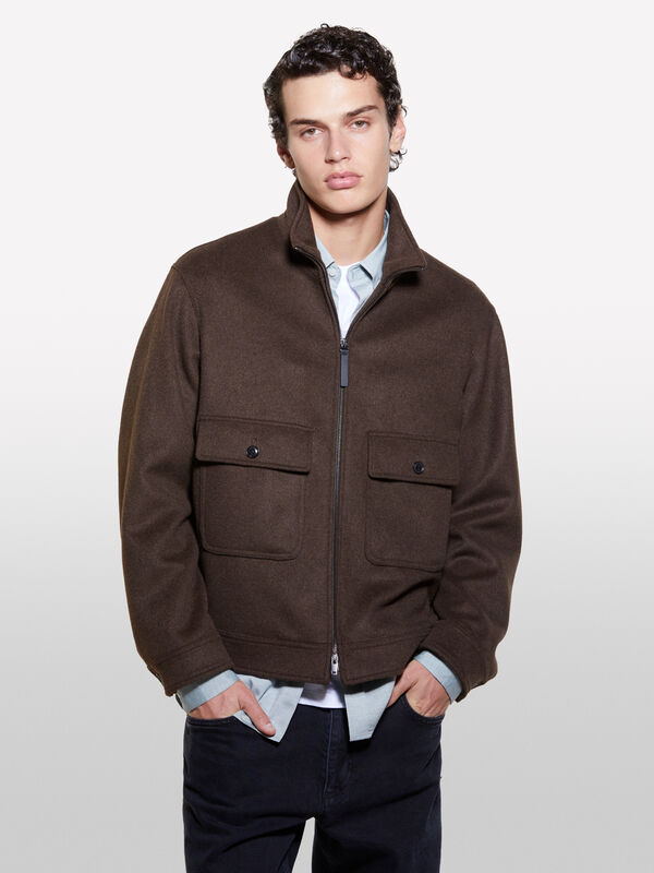 Veste aviateur à poches - vestes et blousons pour homme | Sisley
