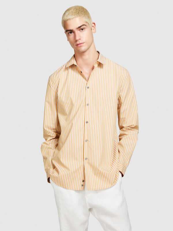 Chemise rayée - chemises ajustées pour homme | Sisley