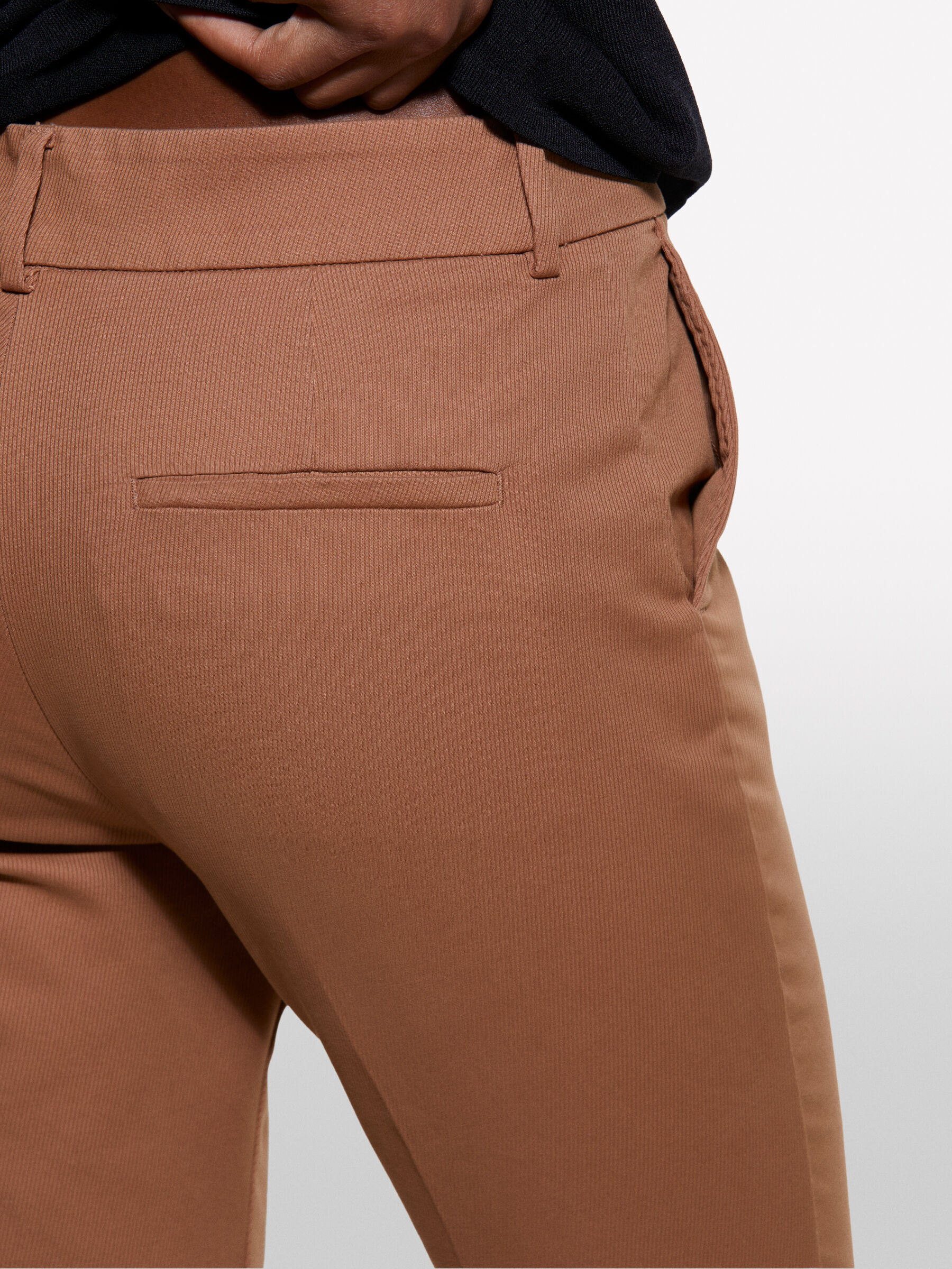 Pantalon slim camel Camel Sisley