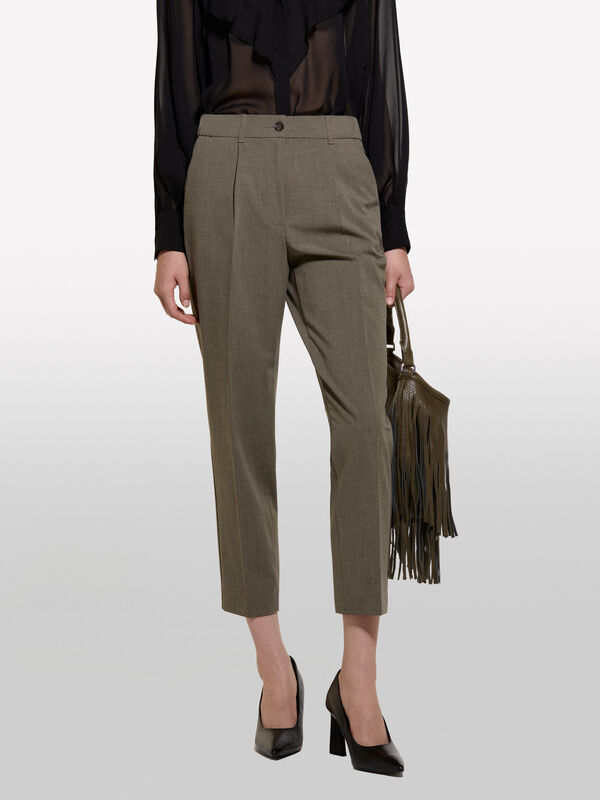 Jogging vert militaire - pantalons de jogging pour femme | Sisley