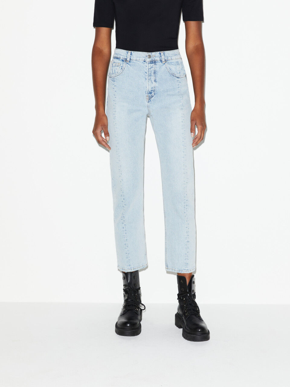 Jeans slim cropped