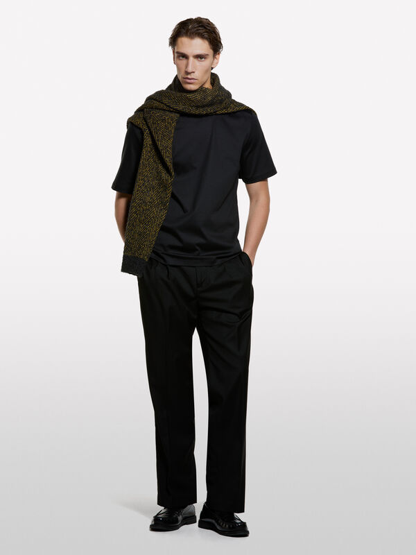 T-shirt avec logo - t-shirts &agrave; manches courtes pour homme | Sisley