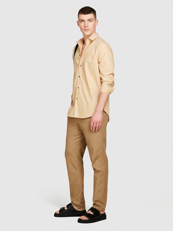 Pantalon slim coupe confort - pantalons slim pour homme | Sisley