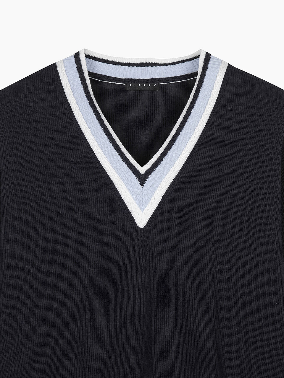 V NECK SWEATER L/S Femme image number null