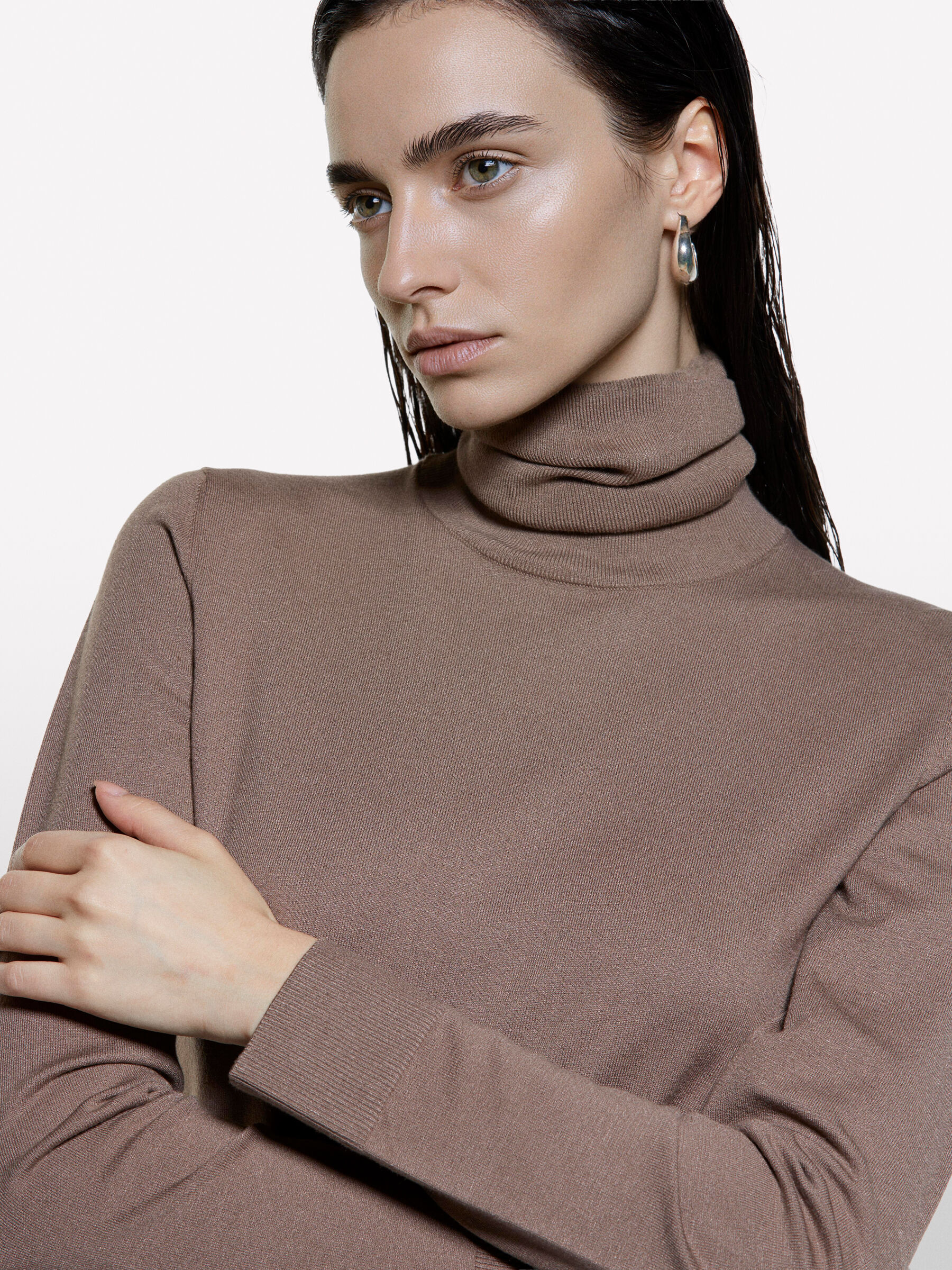 TURTLE NECK SWEATER Femme image number null