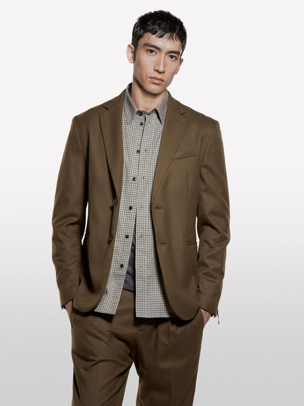 Blazer à coupe confortable - blazers pour homme | Sisley