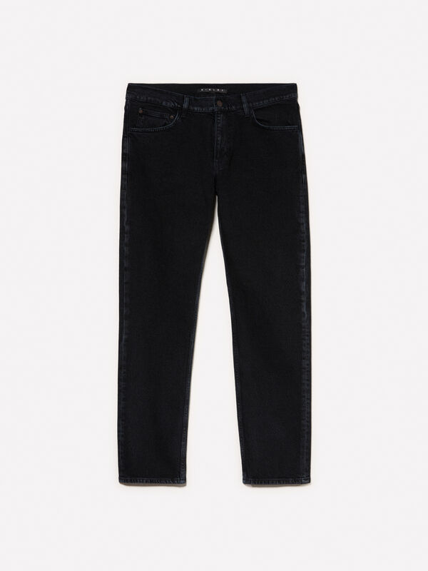 Black Style 75 regular fit jeans Black Style 75 regular fit jeans - jeans regular pour homme | Sisley