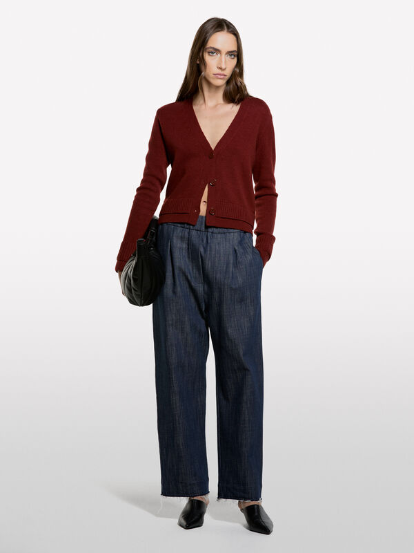 Gilet côtelé double - null | Sisley