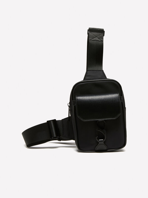 Sac bandoulière noir - sacs et sacs à dos pour homme | Sisley