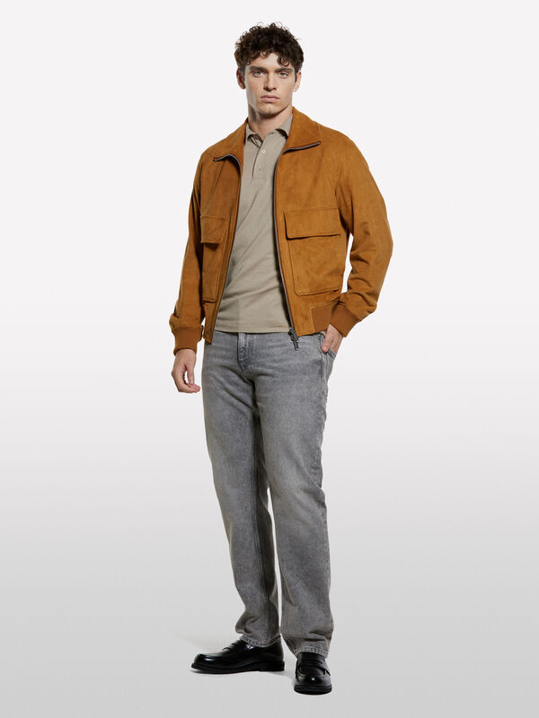 Veste aviateur avec poches - vestes et blousons pour homme | Sisley