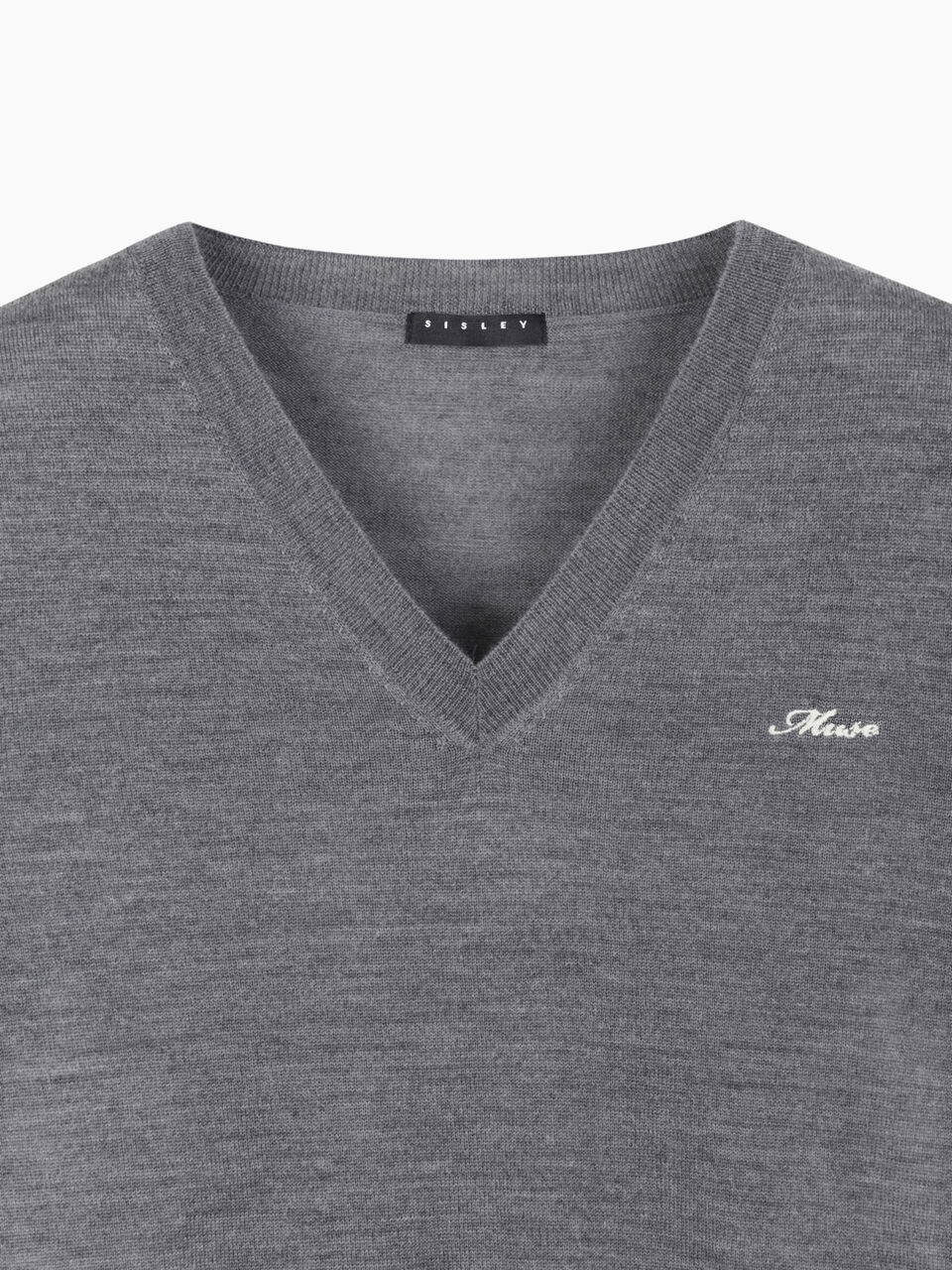 V NECK SWEATER H/S Femme image number null