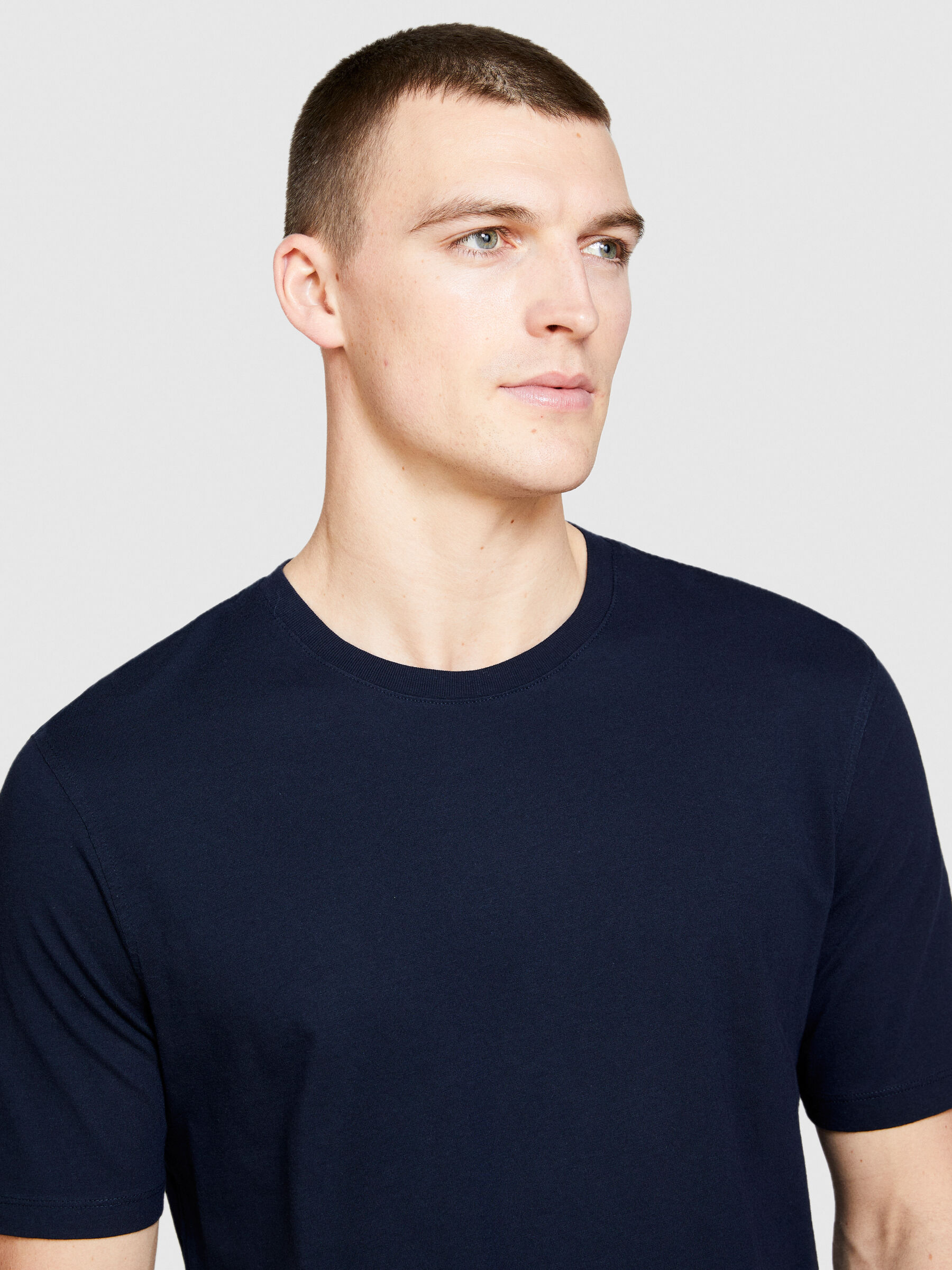 Tee shirt uni shop homme