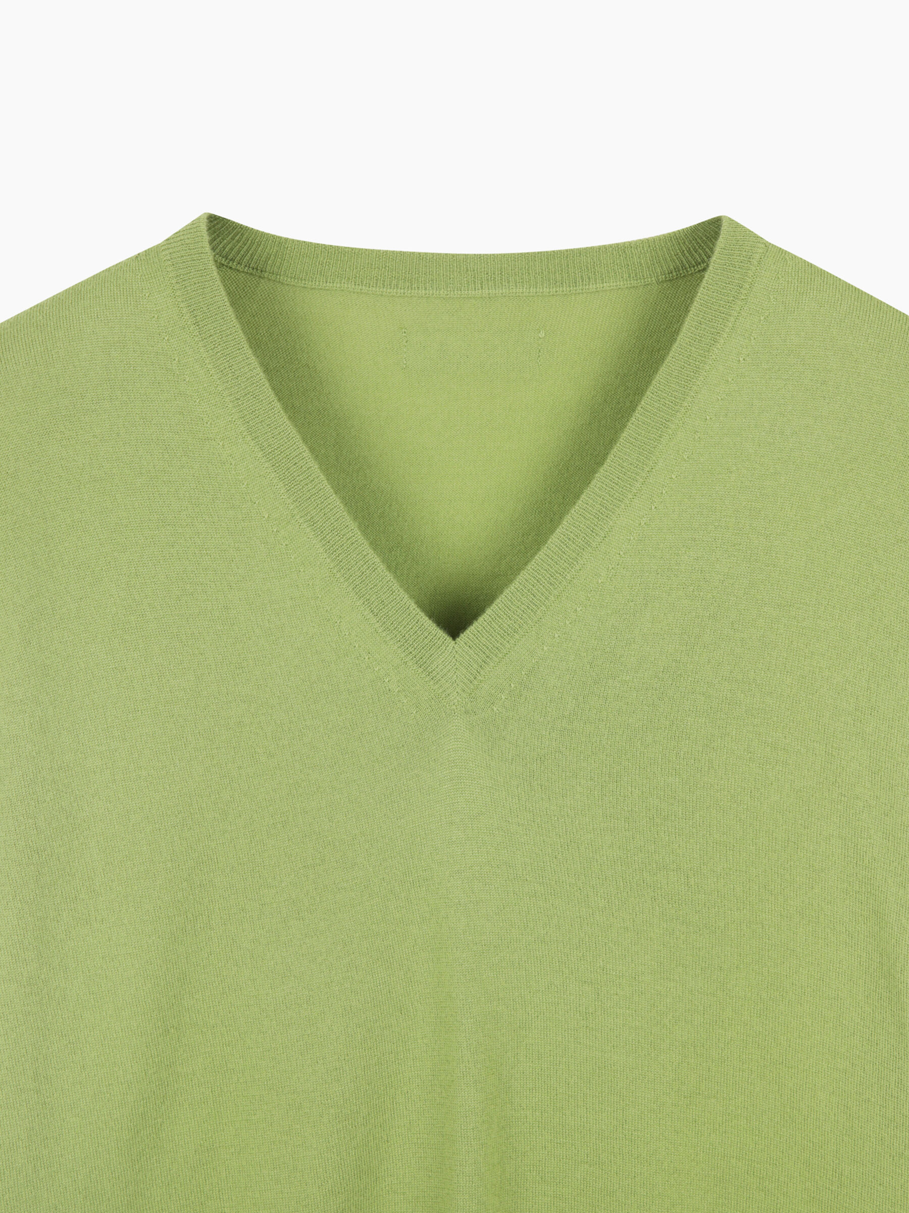 V NECK SWEATER L/S Femme image number null