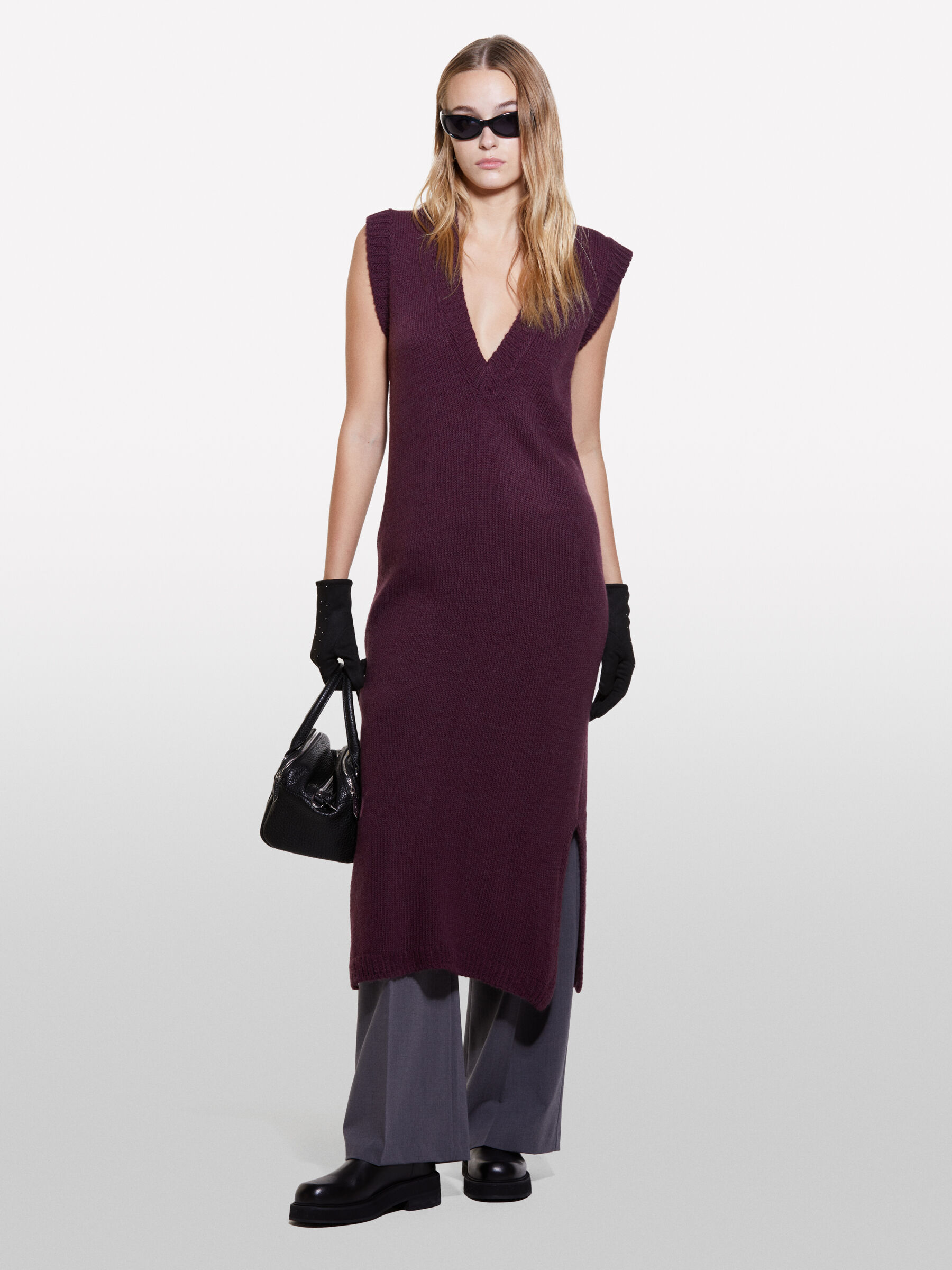Robe blazer sans manche 2025