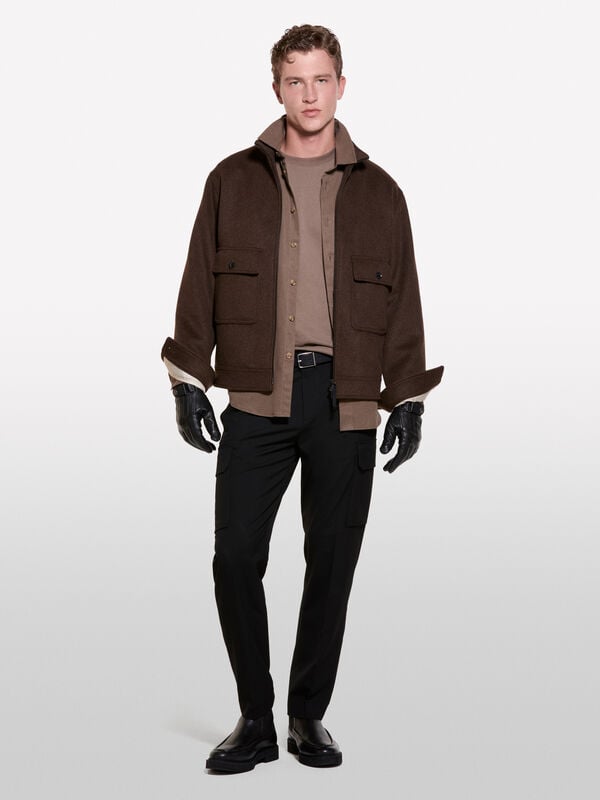 Jogging cargo - pantalons regular pour homme | Sisley