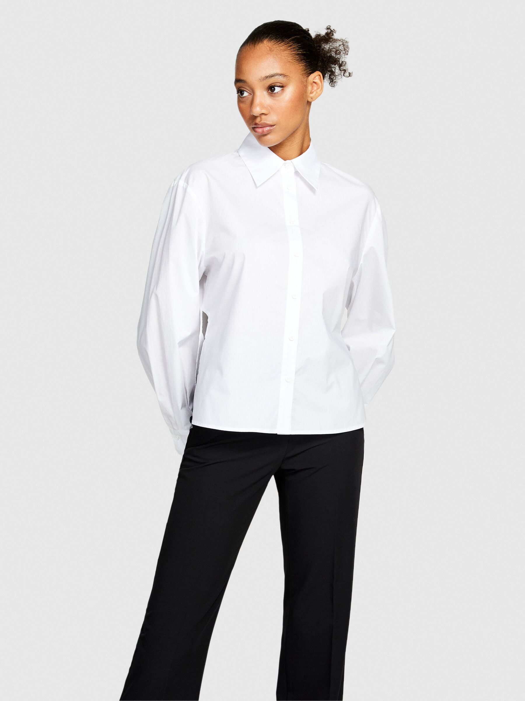 Chemise femme asymétrique best sale