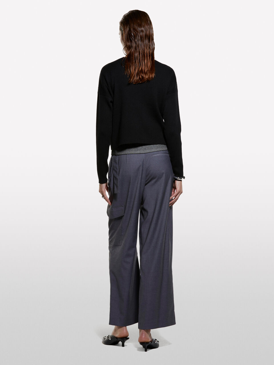 BOAT-NECK SWEAT.L/S Femme image number null