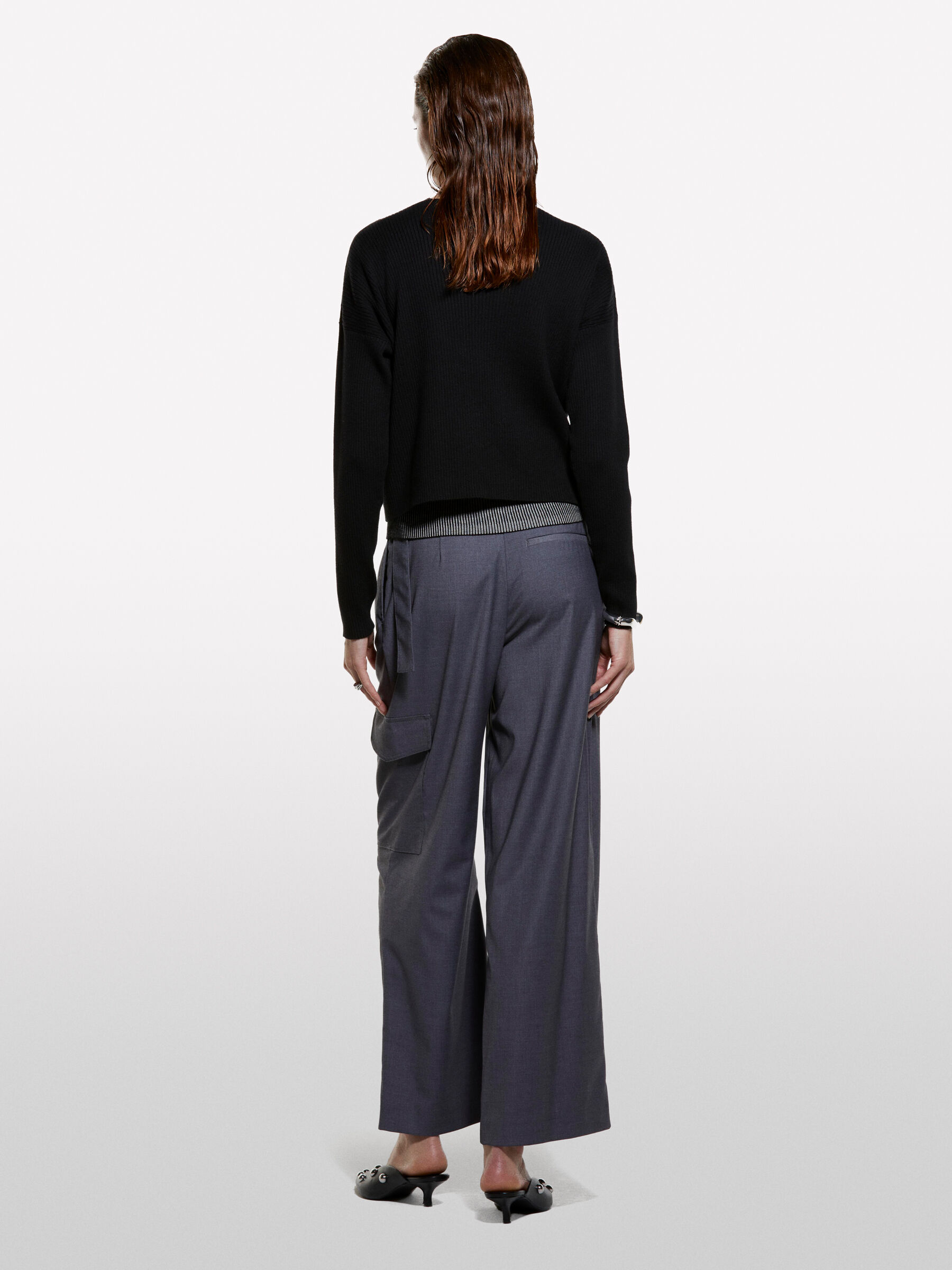 BOAT-NECK SWEAT.L/S Femme image number null